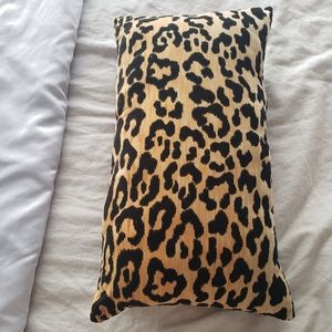 Leopard designer pillow